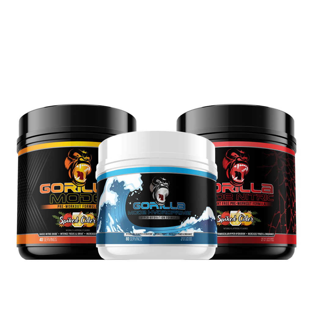 Gorilla Mode + Nitric + Hydroprime Glycerol Bundle