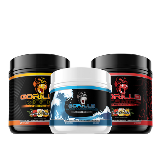 Gorilla Mode + Nitric + Hydroprime Glycerol Bundle