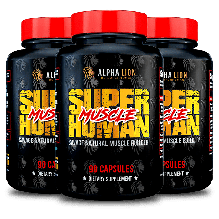 SUPERHUMAN MUSCLE - Natural Muscle Builder