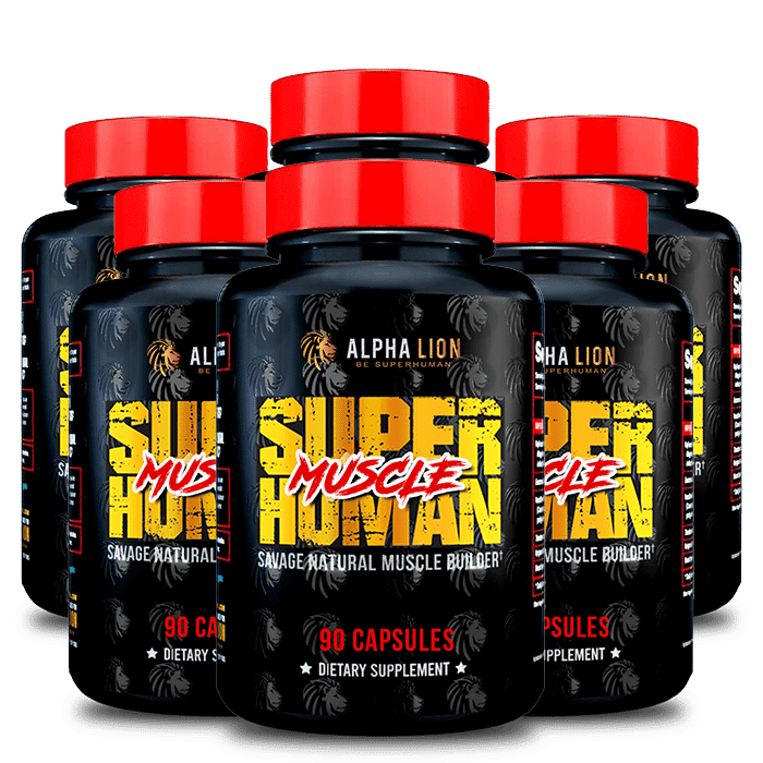 SUPERHUMAN MUSCLE - Natural Muscle Builder