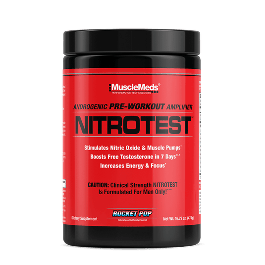 Gen Iron: NitroTest - 2-in-1 Pre-workout + Test Booster