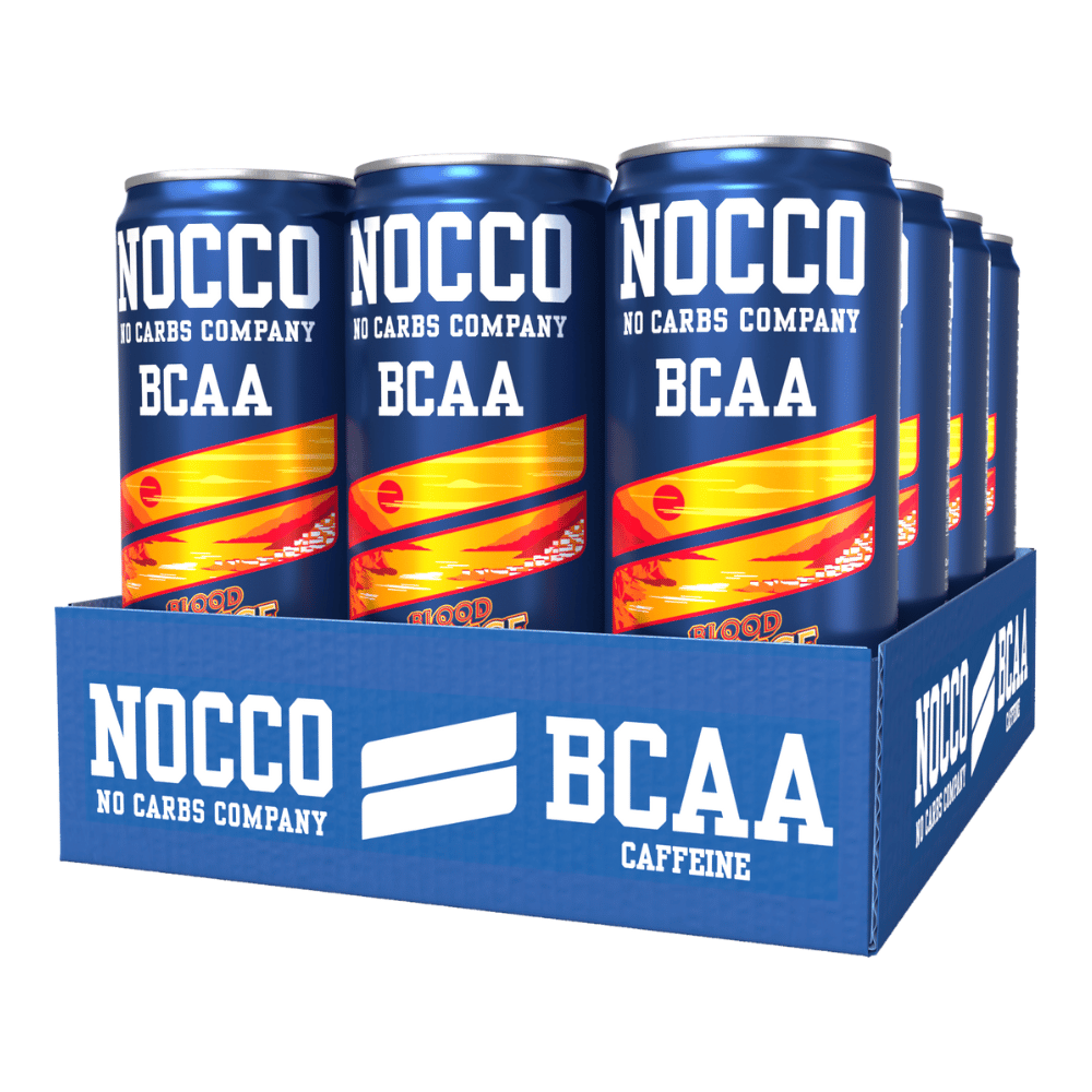 NOCCO BCAA Energy Drinks Box (12 Cans)