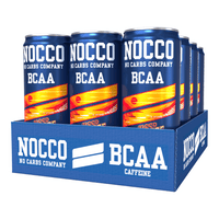 NOCCO BCAA Energy Drinks Box (12 Cans)