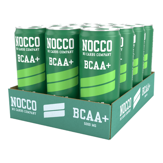 NOCCO BCAA+ Caffeine-Free Energy Drinks Box (12 Cans)