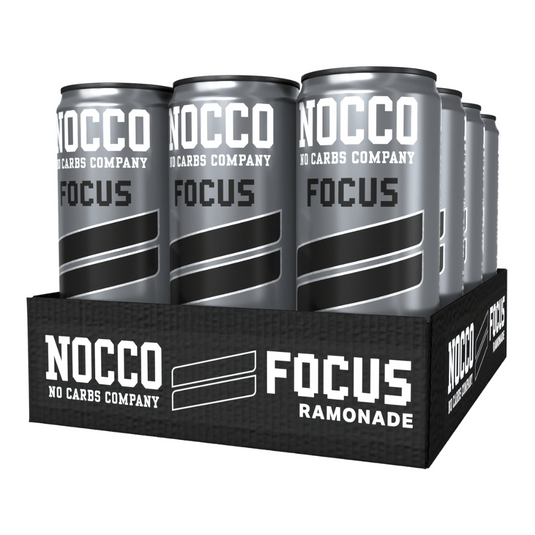 NOCCO Focus Energy Drinks Box (12 Cans)