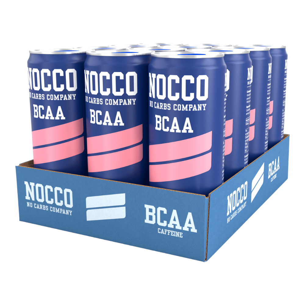 NOCCO BCAA Energy Drinks Box (12 Cans)