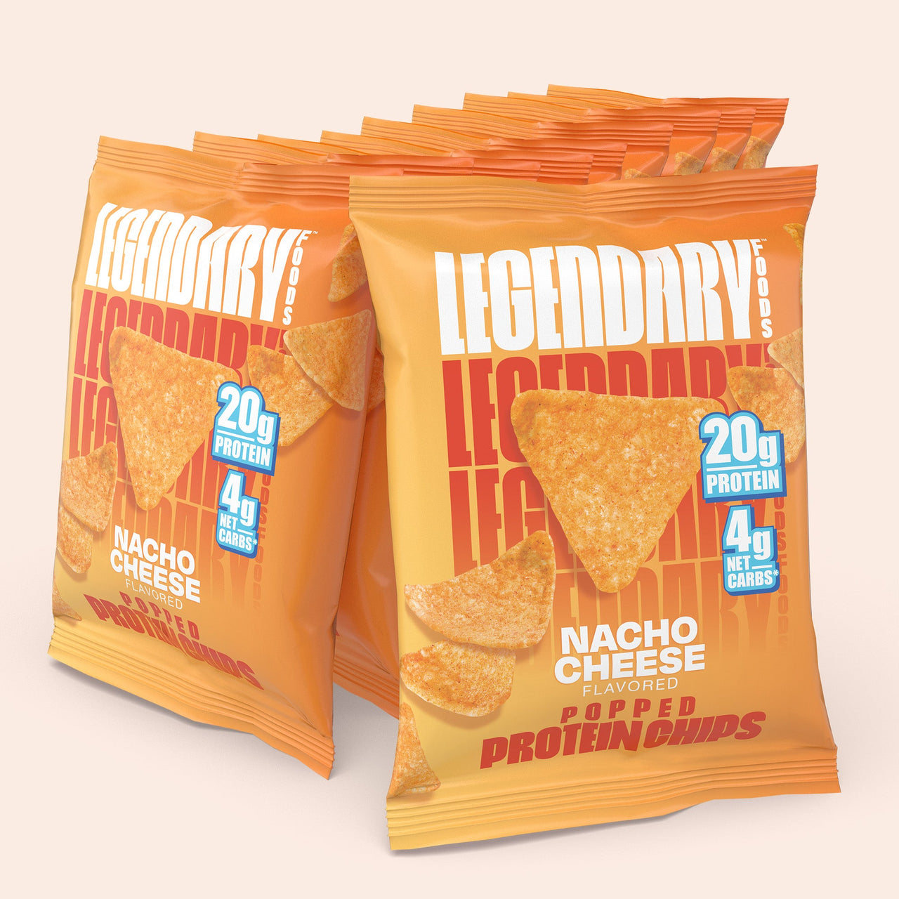 Nacho Cheese | Popped Protein Chips