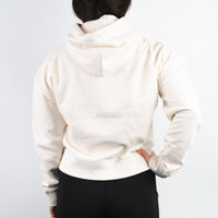 GARDENIA CROPPED HOODIE