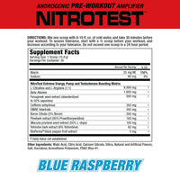 NitroTest - 2-in-1 Pre-workout + Test Booster