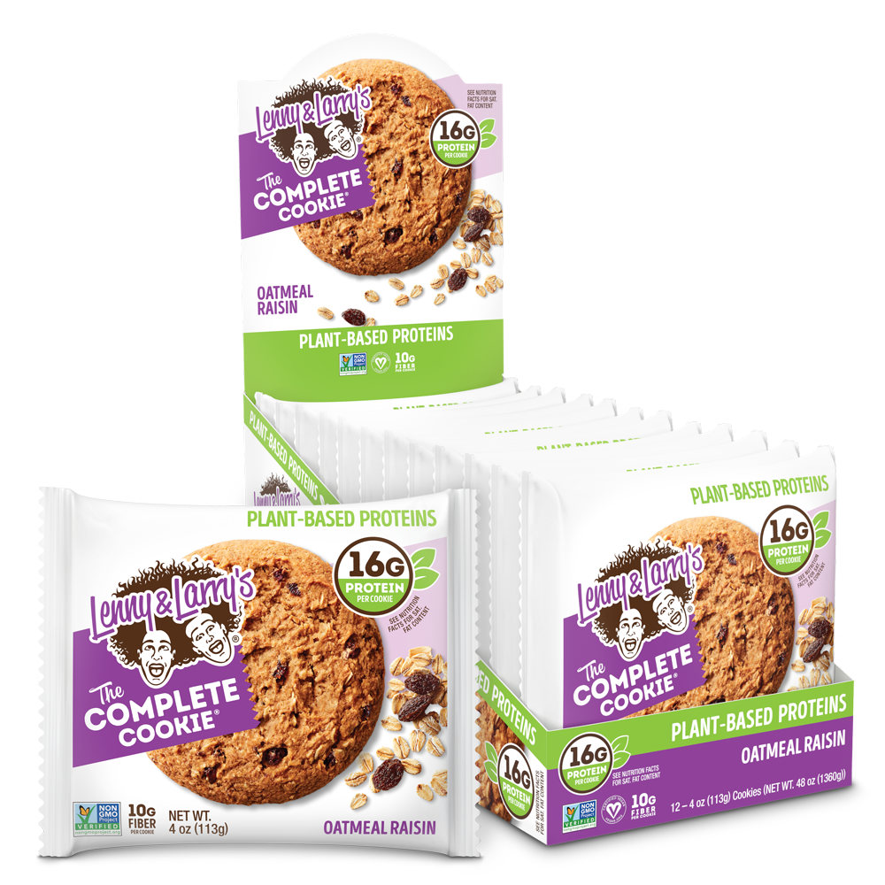 Oatmeal Raisin - 4oz - Box of 12