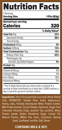 Oatmeal Protein Pie