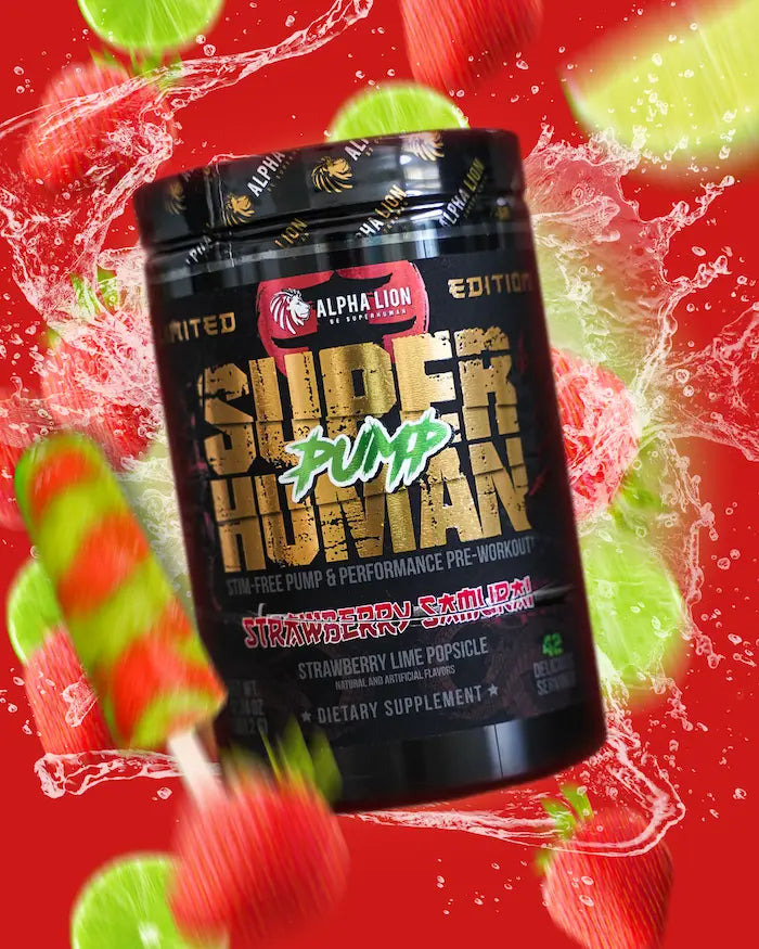 Superhuman Pump Limited Edition Strawberry Samurai