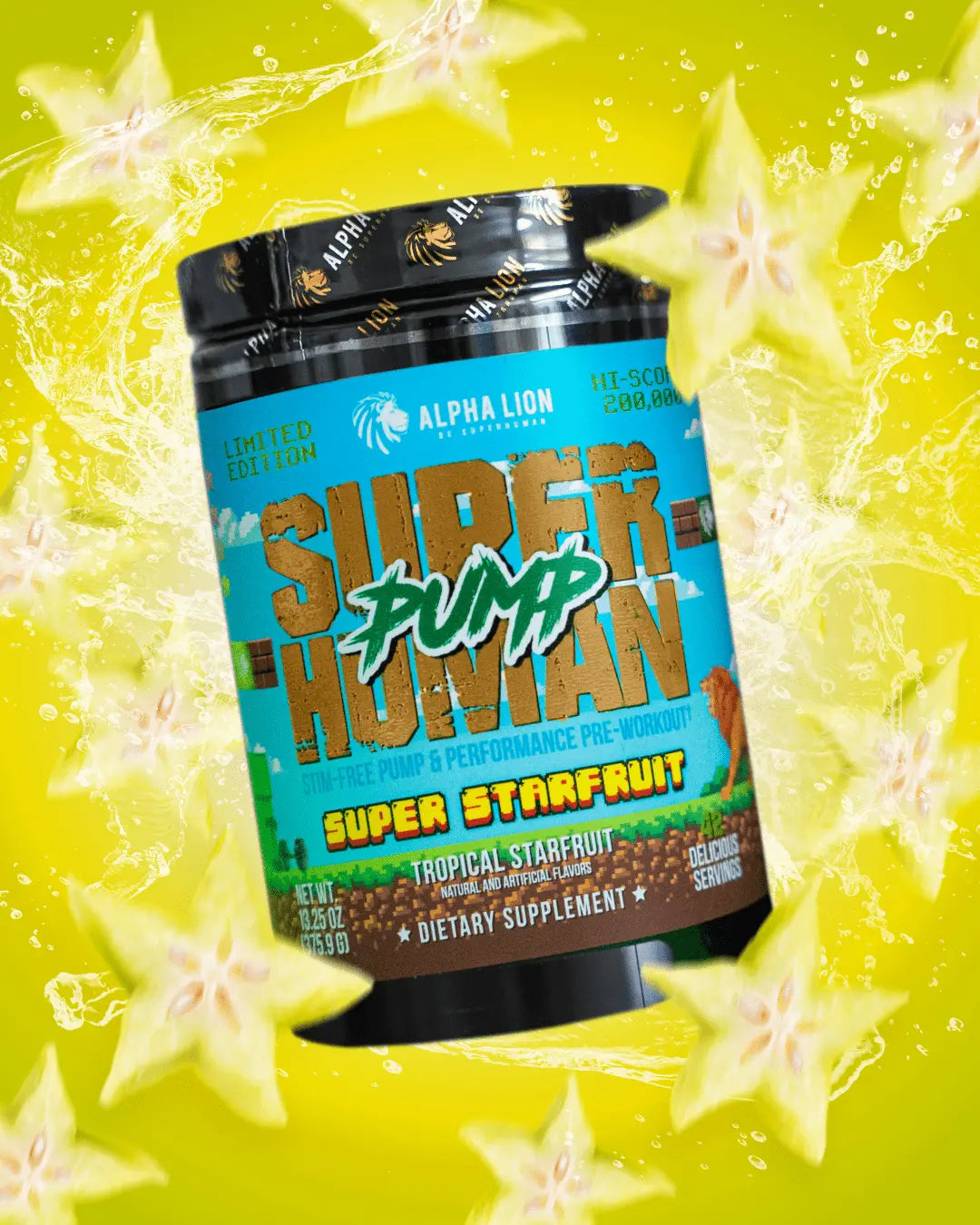 Superhuman Pump Limited Edition Super Starfruit