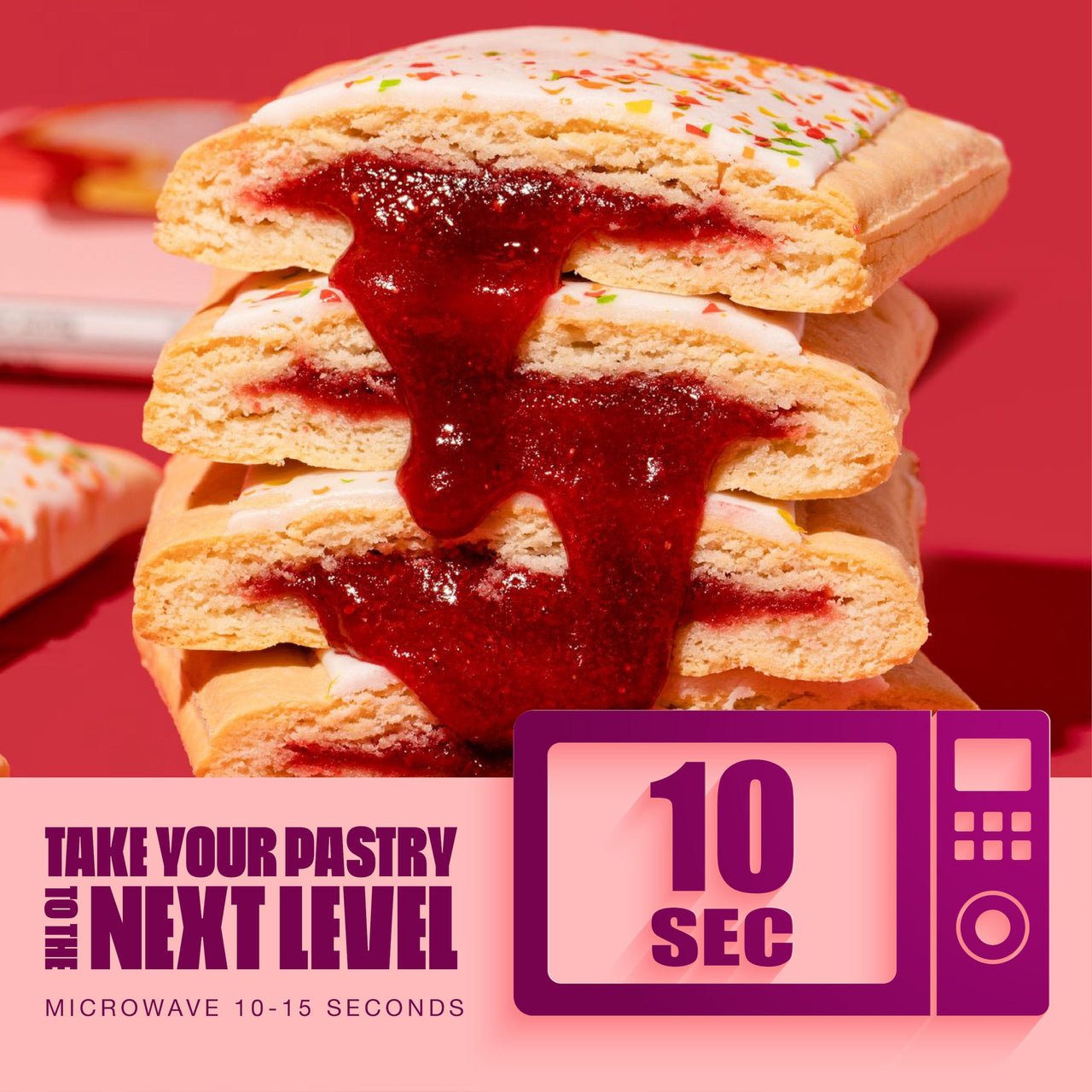 Strawberry | Protein Pastry | 8-Pack