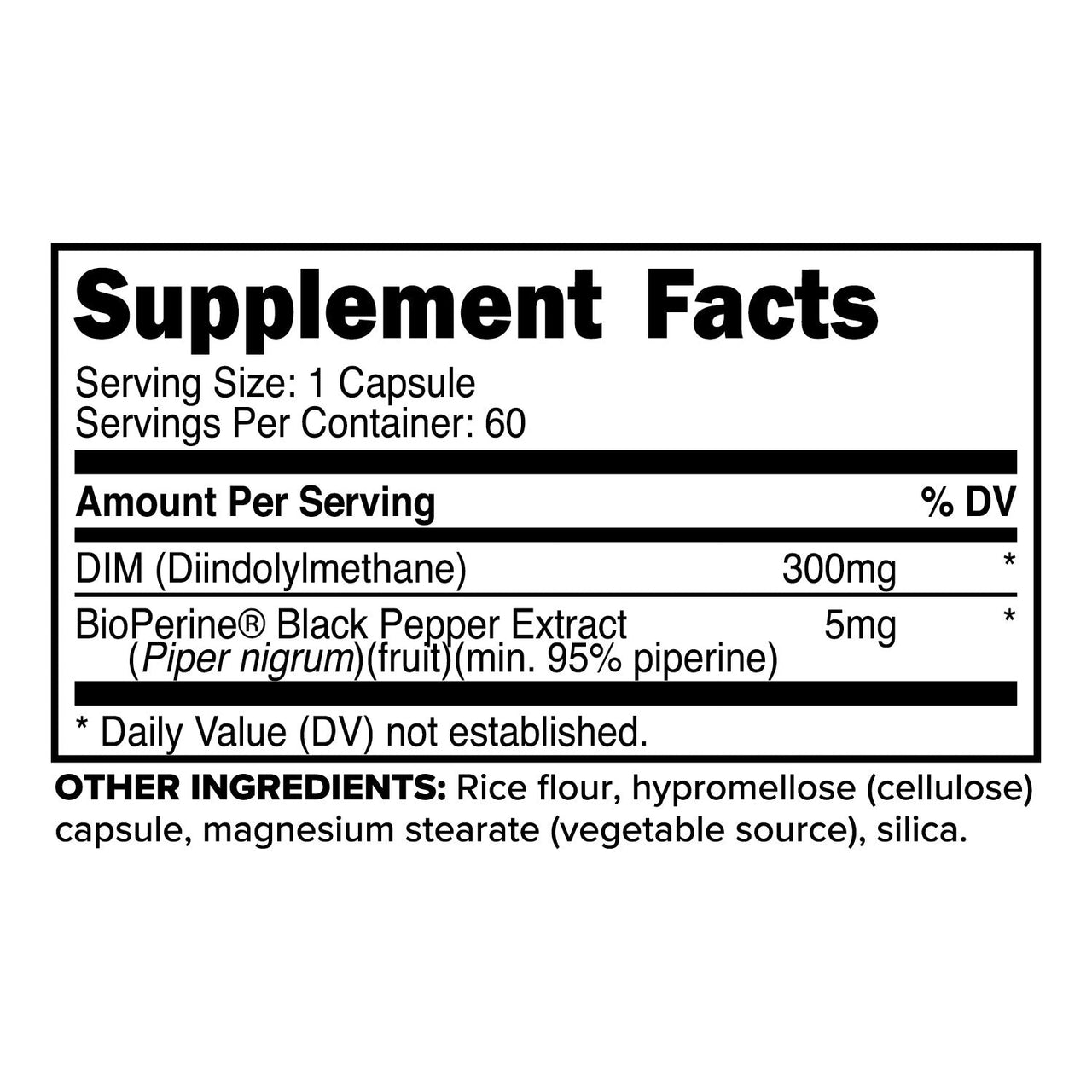 PrimaForce DIM 300mg / 60  Capsules