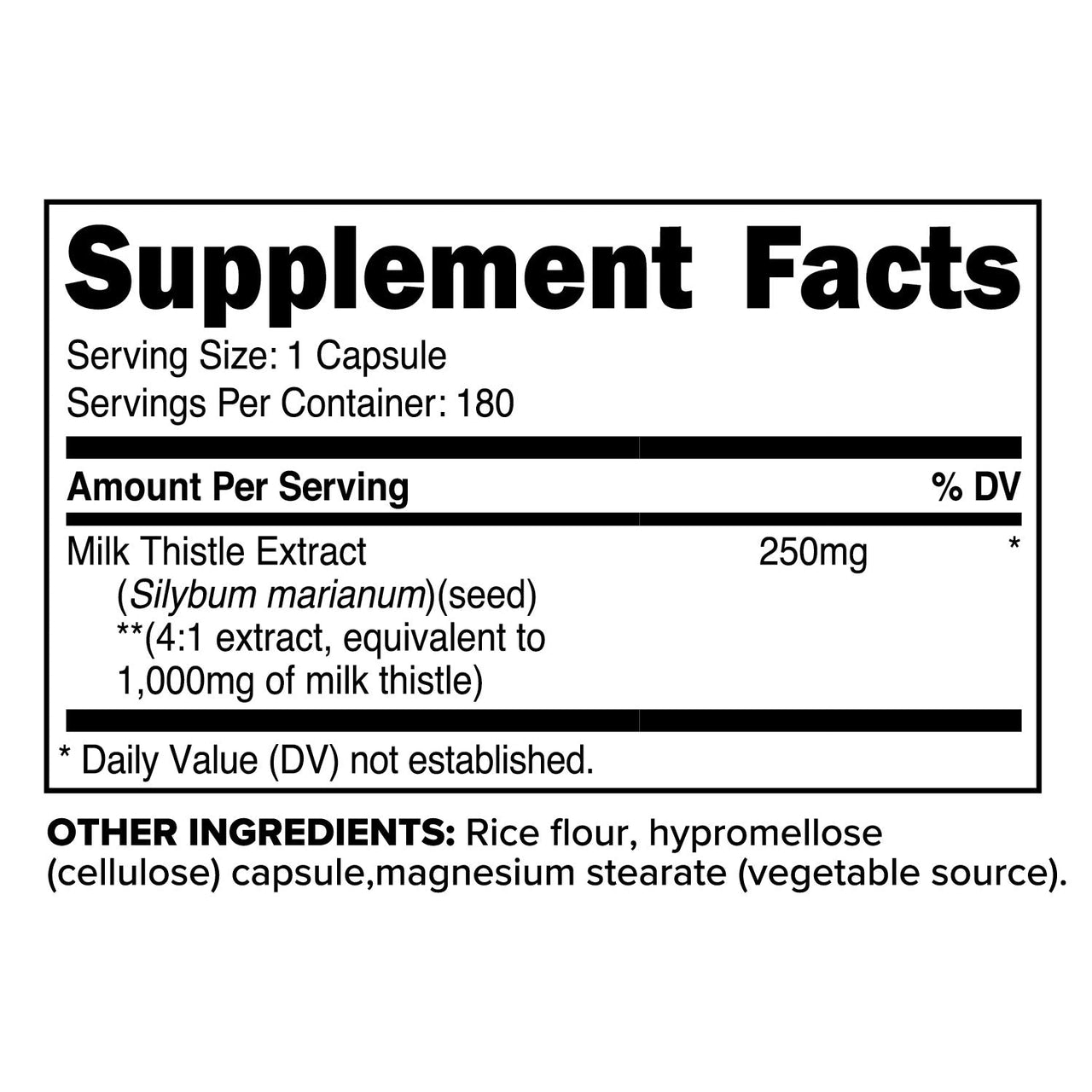PrimaForce Milk Thistle Capsules