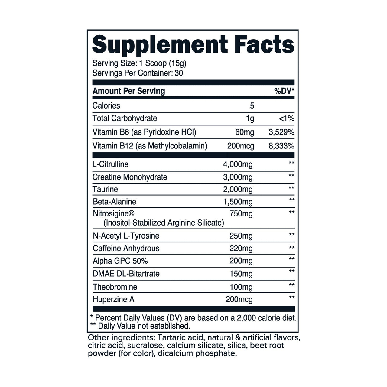 PrimaForce Pre-workout