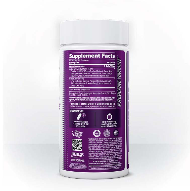 PX PRO XANTHINE, Thermogenic Fat Burner