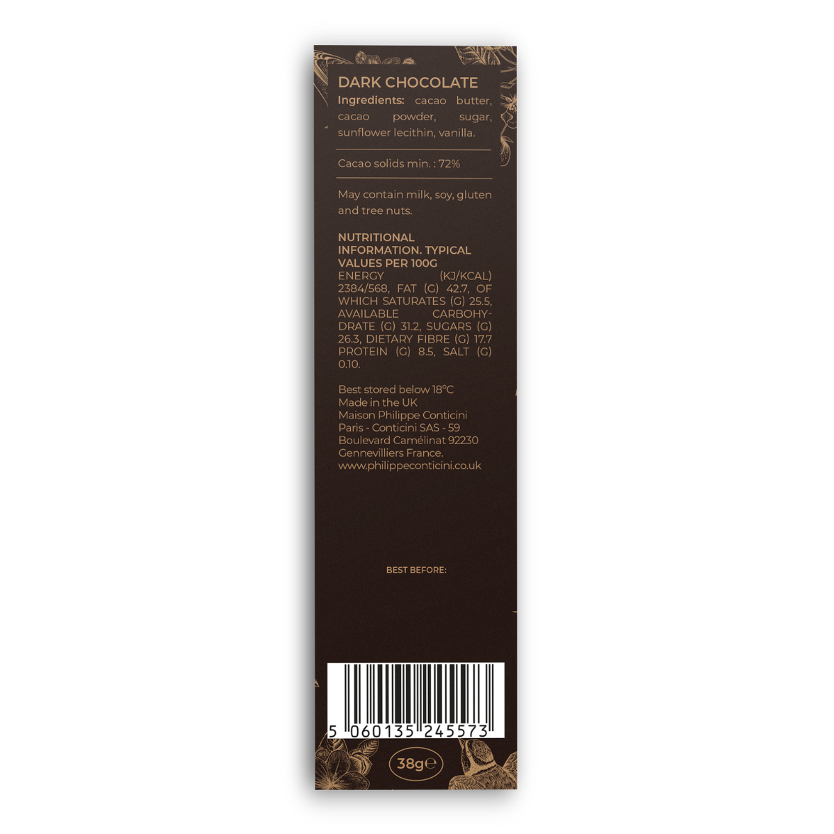 Chocolat Noir 72%