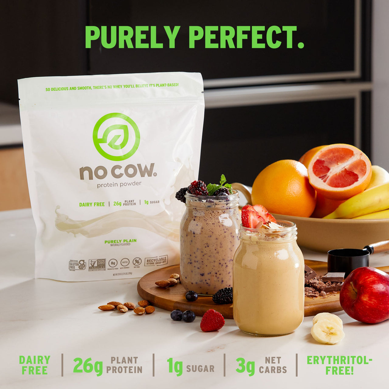 Purely Plain Protein Powder