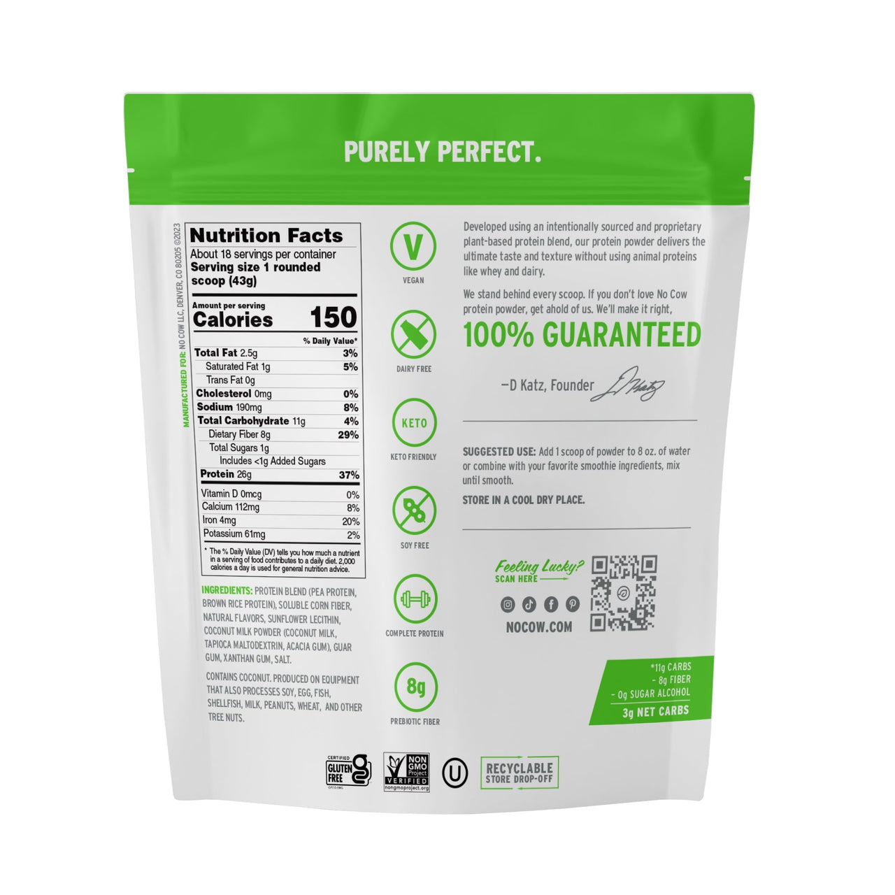 Employee Purely Plain Protein Powder
