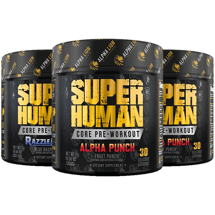 Superhuman Core 3-Bottle Bundle