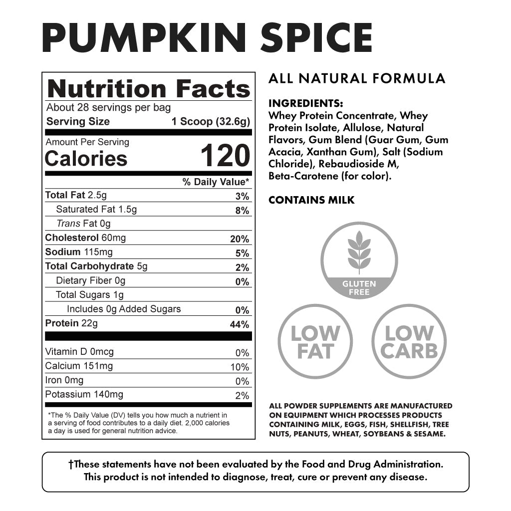 Protein Pumpkin Spice