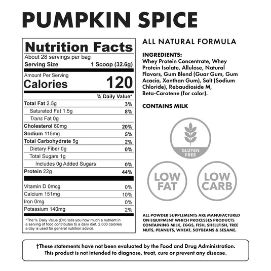 Protein Pumpkin Spice