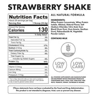 PROTEIN STRAWBERRY MILKSHAKE