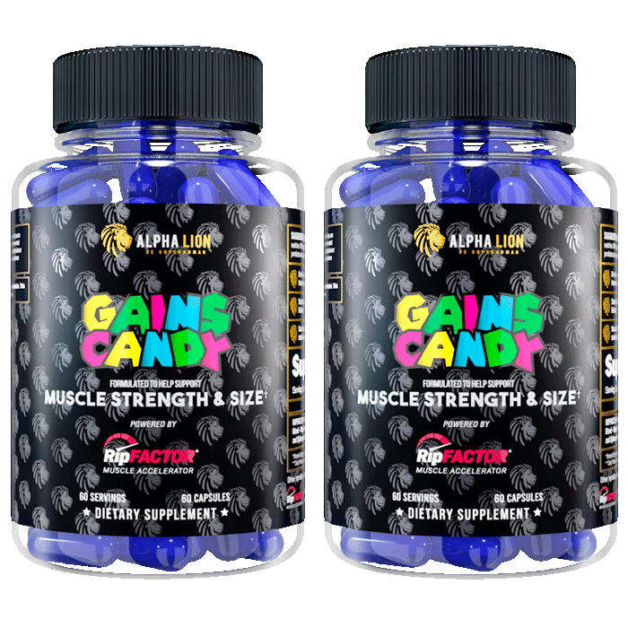 GAINS CANDY™ RIPFACTOR®  - Increase Muscle Strength & Size†