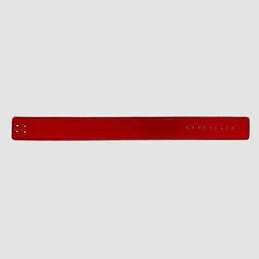 Custom Red Lever Weight Belt (Laser Engraving)