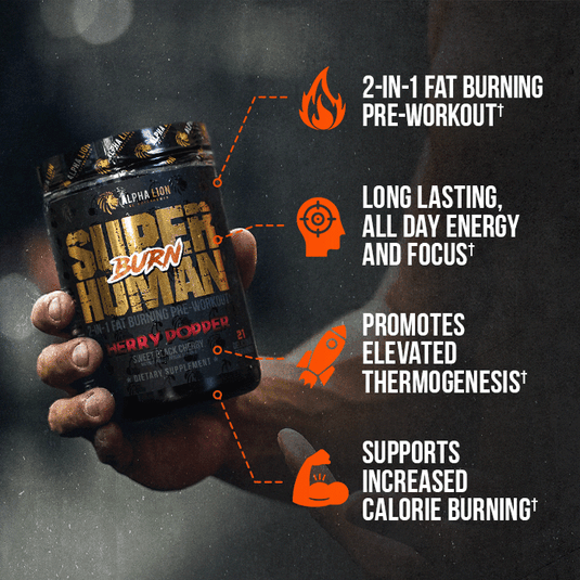 SUPERHUMAN® BURN - 2 in 1 Fat Burning Pre-Workout†