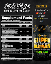 SUPERHUMAN® EXTREME - Extreme Energy Pre-Workout Formula