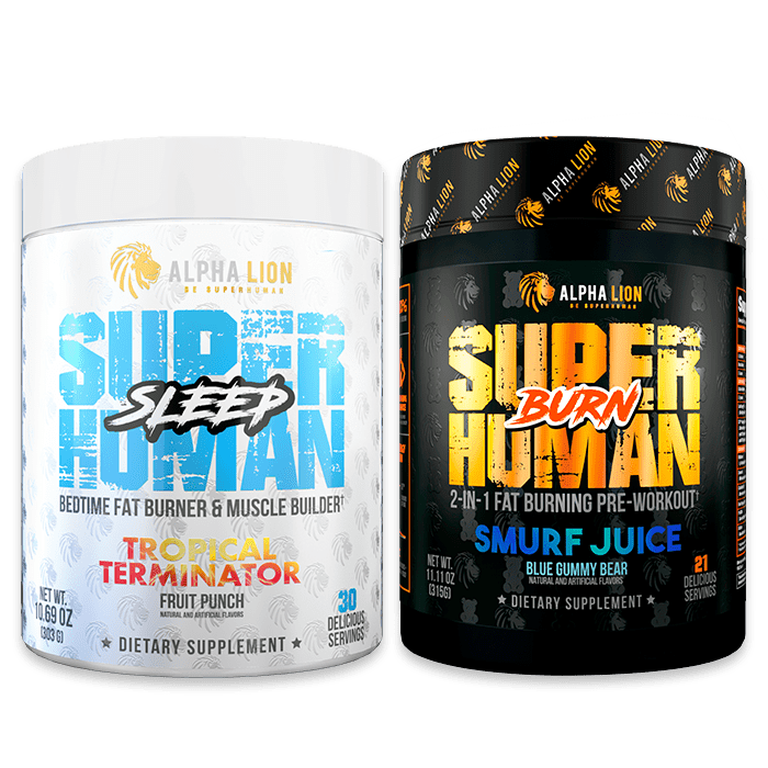 SUPERHUMAN FAT LOSS STACK - SuperHuman Burn + SuperHuman Sleep