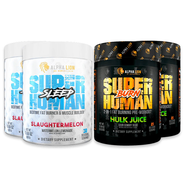 SUPERHUMAN FAT LOSS STACK - SuperHuman Burn + SuperHuman Sleep