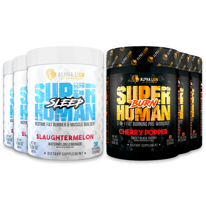 SUPERHUMAN FAT LOSS STACK - SuperHuman Burn + SuperHuman Sleep
