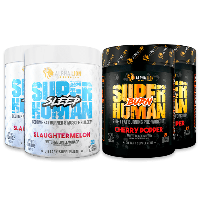 SUPERHUMAN FAT LOSS STACK - SuperHuman Burn + SuperHuman Sleep