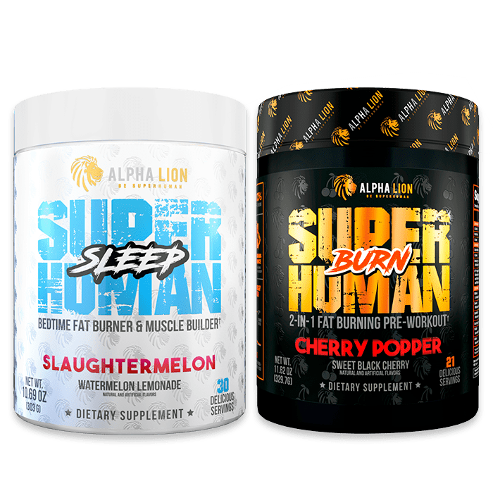 SUPERHUMAN FAT LOSS STACK - SuperHuman Burn + SuperHuman Sleep