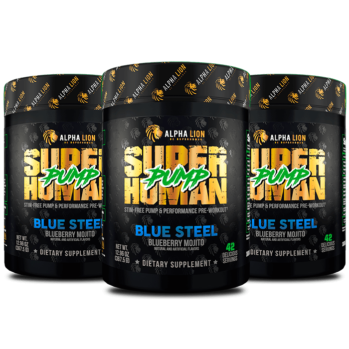 SUPERHUMAN PUMP - Stim Free Pre Workout.