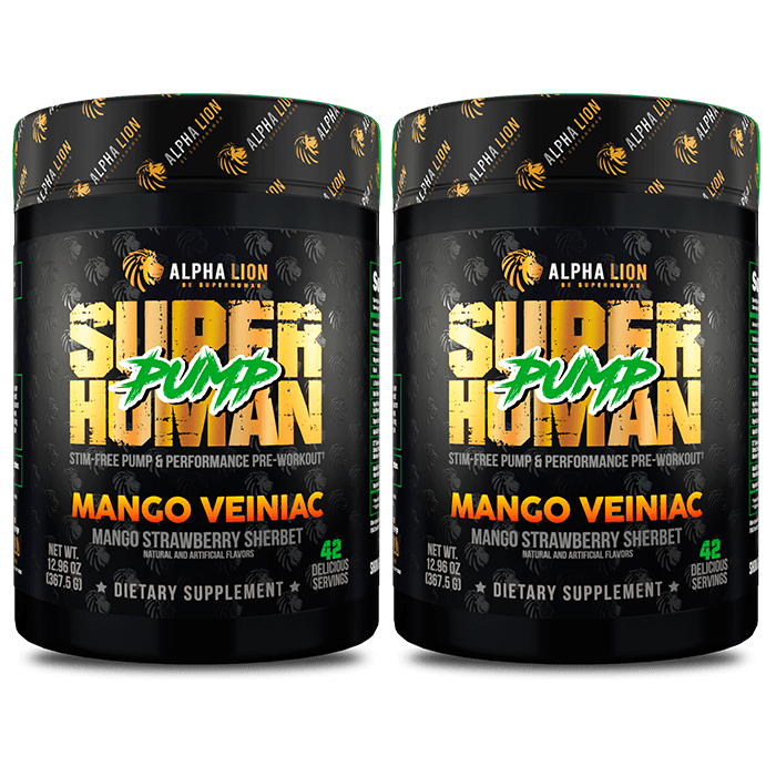 SUPERHUMAN PUMP - Stim Free Pre Workout UP