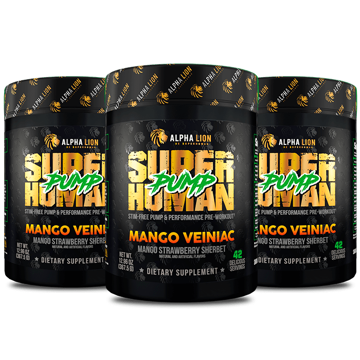 SUPERHUMAN PUMP - Stim Free Pre Workout UP
