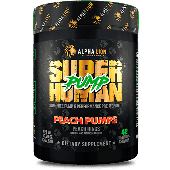 SUPERHUMAN PUMP - Stim Free Pre Workout.