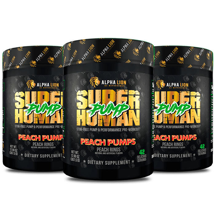 SUPERHUMAN PUMP - Stim Free Pre Workout.