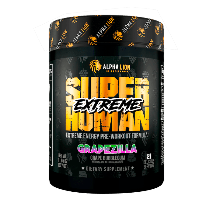 SUPERHUMAN® EXTREME - Extreme Energy Pre-Workout Formula