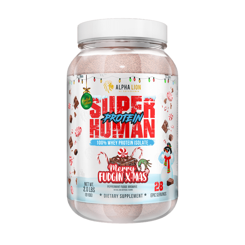 Superhuman Protein Limited Edition Merry FUDGIN X-MAS