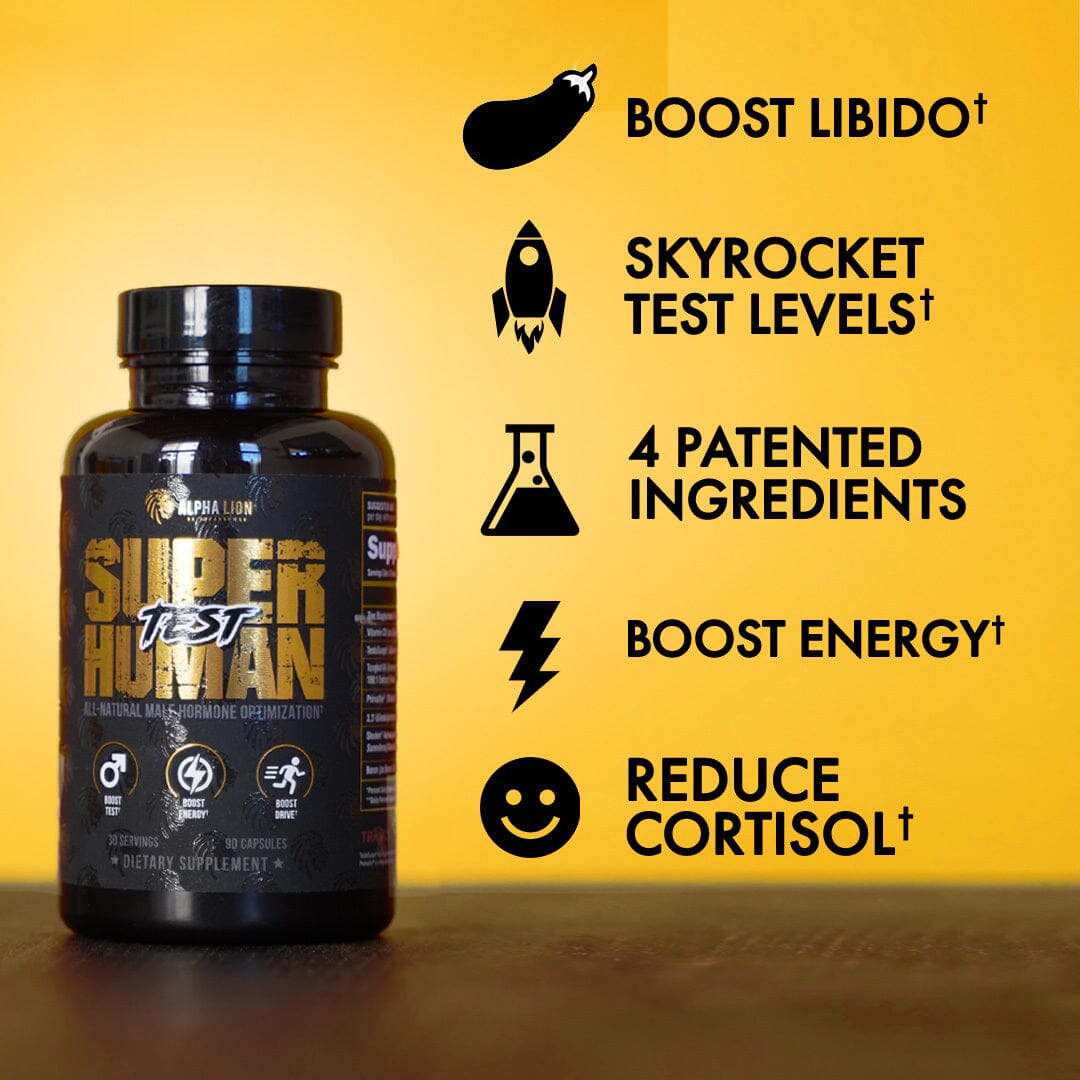 SUPERHUMAN® TEST - Natural Male Hormone Optimization