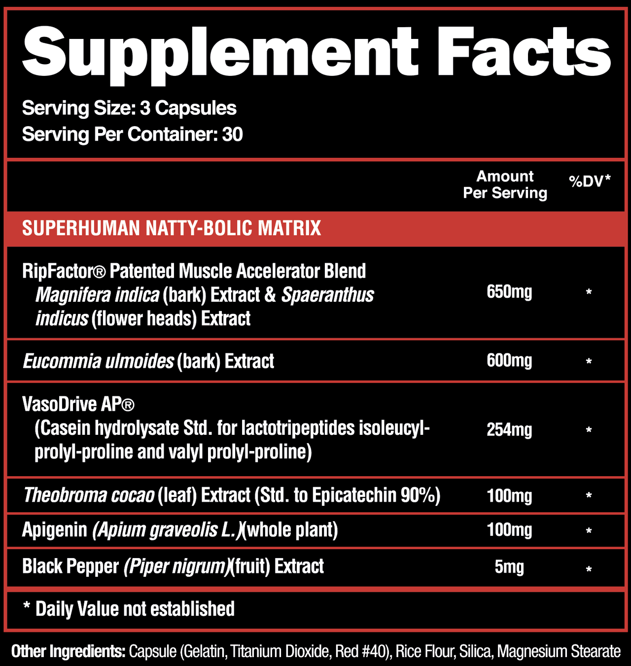 SUPERHUMAN MUSCLE - Natural Muscle Builder