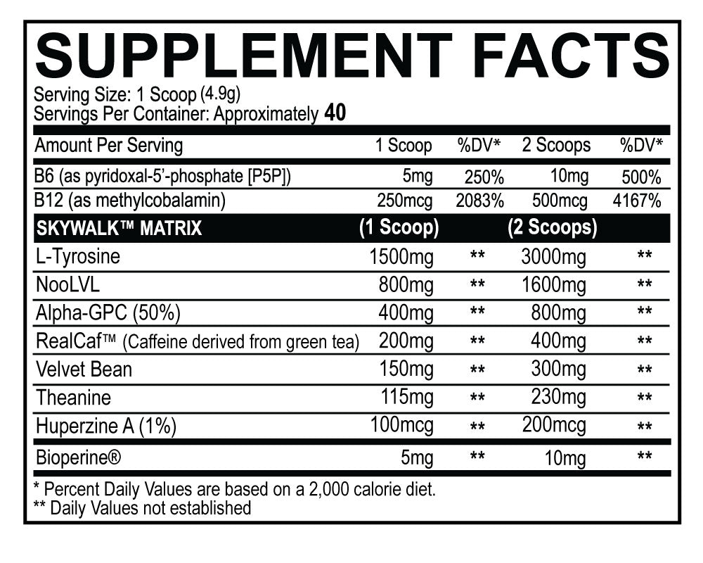 SKYWALK NOOTROPIC (40 SERVINGS)