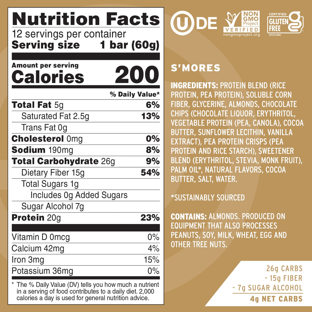 Employee S'mores Protein Bars