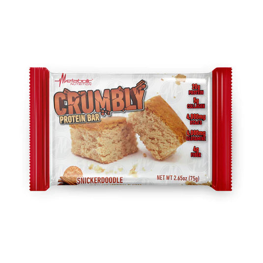 Metabolic Nutrition | Crumbly Protein Bar (12 Bars Per Box)